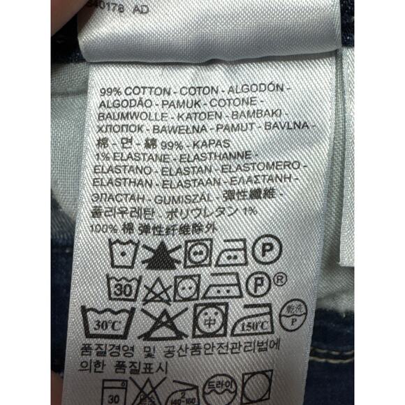 Levi's 529 Women's Curvy Bootcut Blue Denim Jeans - Size 14M-32x32 (32x30) - Picture 6 of 7